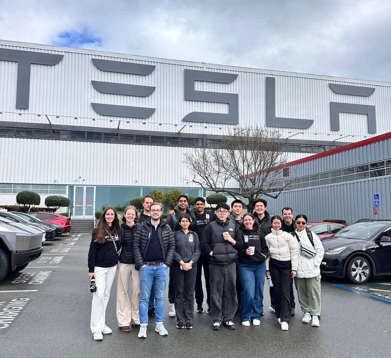 Tesla visit, San Francisco