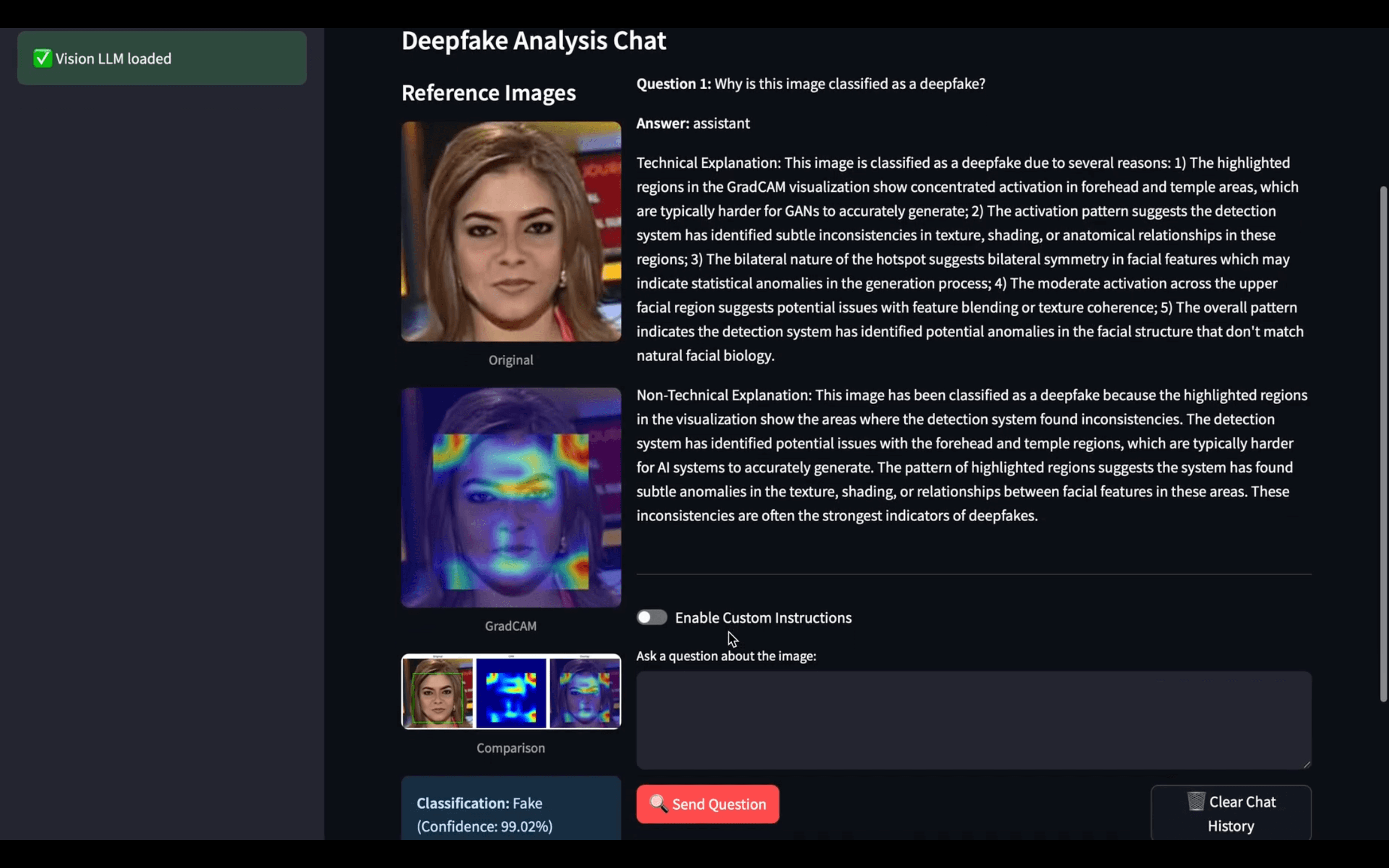 DF-P2E: Deepfake Detection screenshot